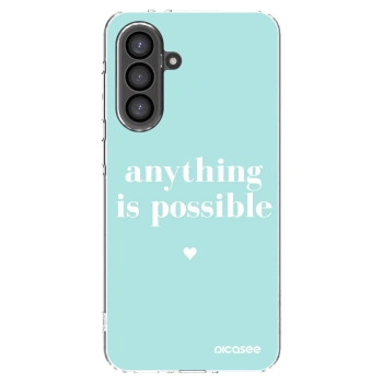Picasee silikonska prozirna maskica za Samsung Galaxy A56 5G A566B - Anything is possible