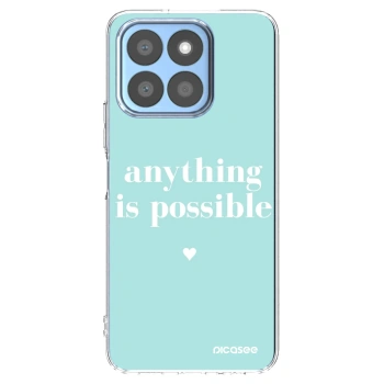 Picasee silikonska prozirna maskica za Honor X8c - Anything is possible