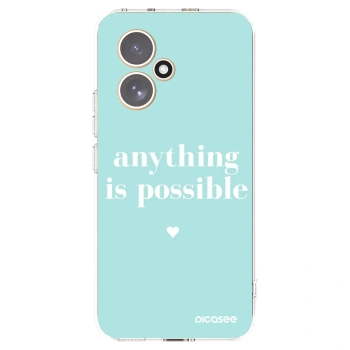 Picasee silikonska prozirna maskica za Honor 400 5G - Anything is possible