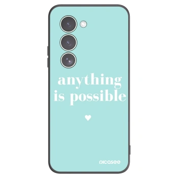Picasee crna silikonska maskica za Xiaomi Redmi 15 5G - Anything is possible