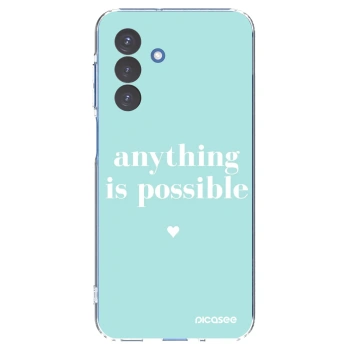 Picasee silikonska prozirna maskica za Samsung Galaxy A17 5G - Anything is possible