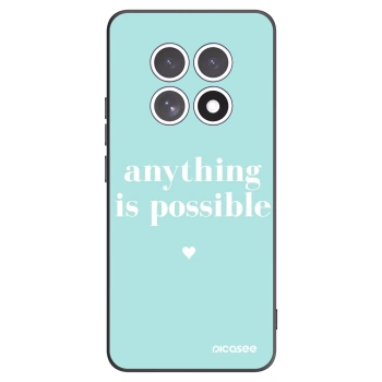 Picasee crna silikonska maskica za Xiaomi Redmi Note 15 - Anything is possible