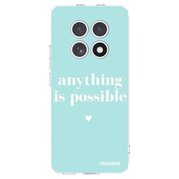 Picasee silikonska prozirna maskica za Xiaomi Redmi Note 15 - Anything is possible
