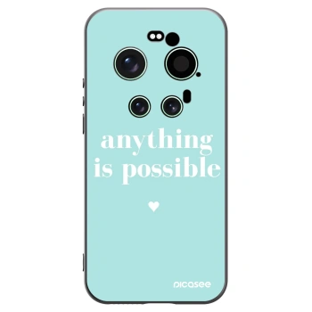 Picasee crna silikonska maskica za Xiaomi 17 Ultra - Anything is possible