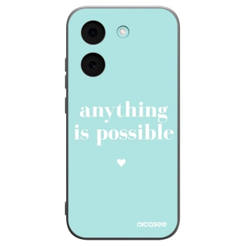 Picasee crna silikonska maskica za Xiaomi Poco X8 Pro - Anything is possible
