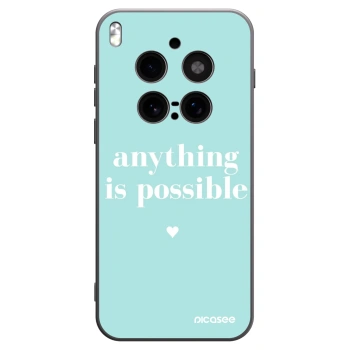 Picasee crna silikonska maskica za Vivo X300 Pro - Anything is possible