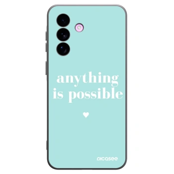Picasee crna silikonska maskica za Samsung Galaxy A57 5G - Anything is possible