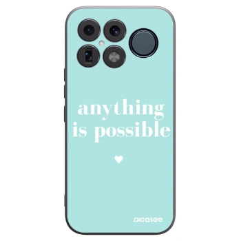 Picasee crna silikonska maskica za Xiaomi Poco F8 Ultra - Anything is possible