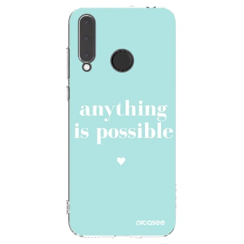 Picasee silikonska prozirna maskica za Honor 20 Lite - Anything is possible