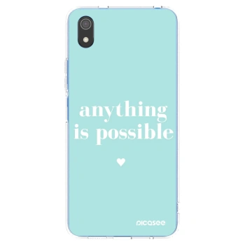 Picasee silikonska prozirna maskica za Xiaomi Redmi 7A - Anything is possible