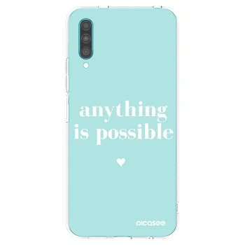 Picasee silikonska prozirna maskica za Samsung Galaxy A30s A307F - Anything is possible