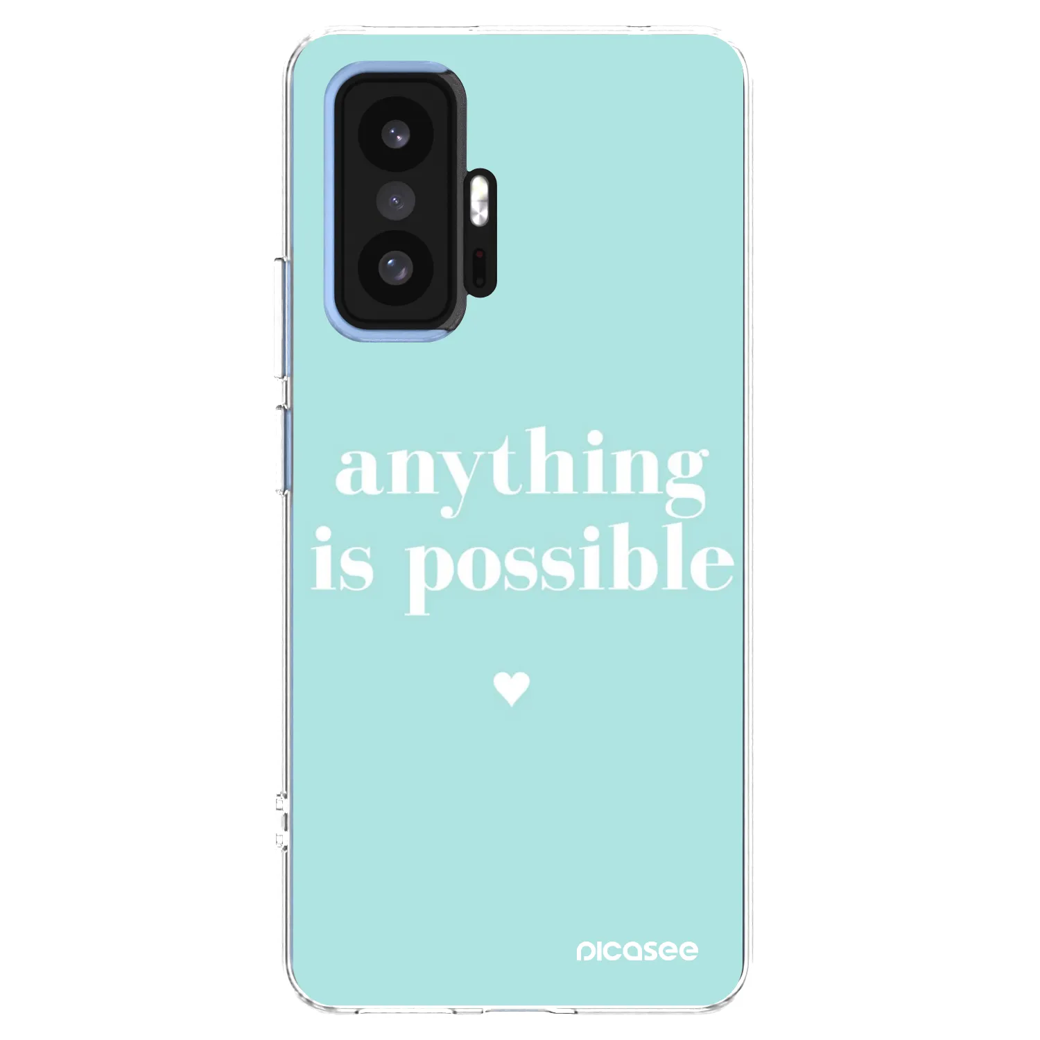 Picasee silikonska prozirna maskica za Xiaomi 11T - Anything is possible