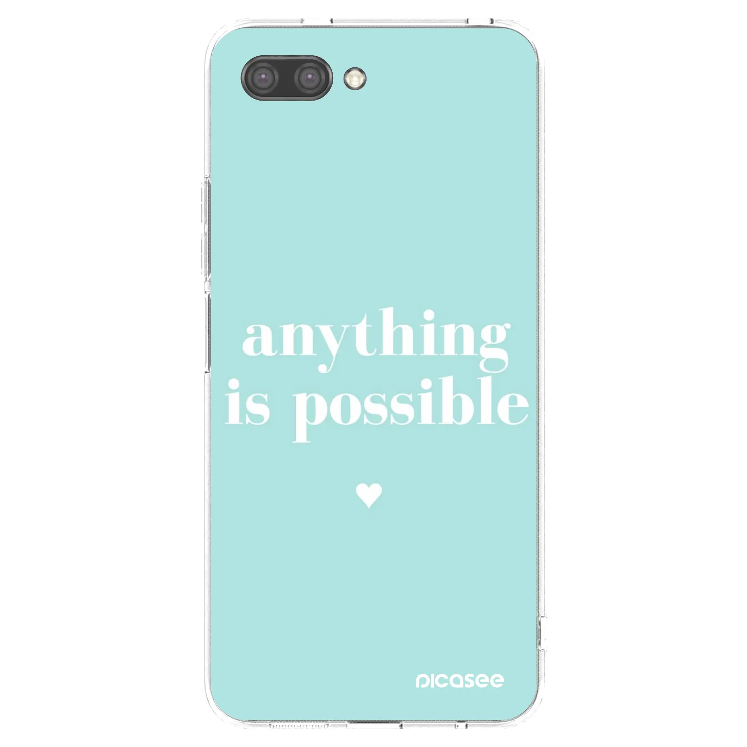 Picasee silikonska prozirna maskica za Honor 10 - Anything is possible
