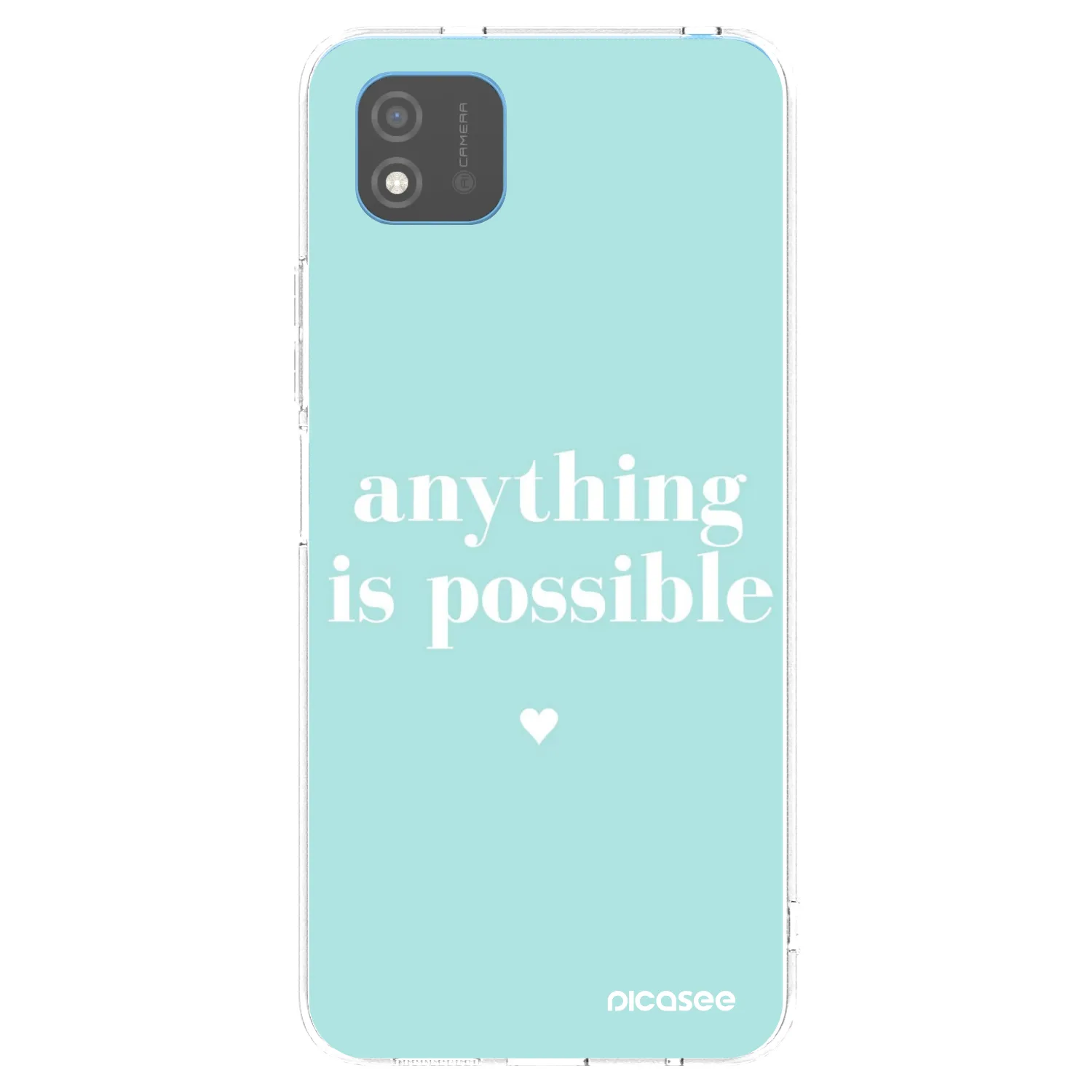 Picasee silikonska prozirna maskica za Realme C11 (2021) - Anything is possible