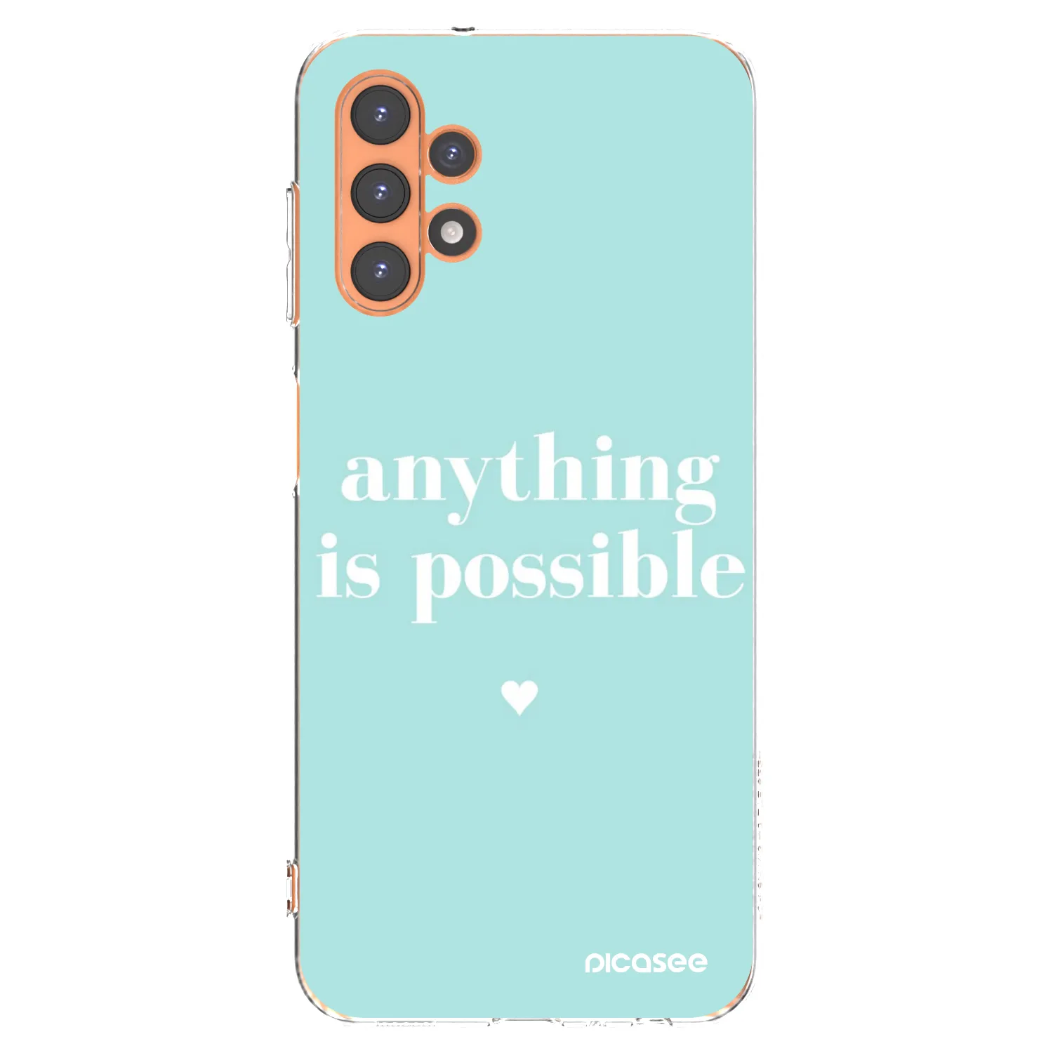 Picasee silikonska prozirna maskica za Samsung Galaxy A13 4G A135 - Anything is possible