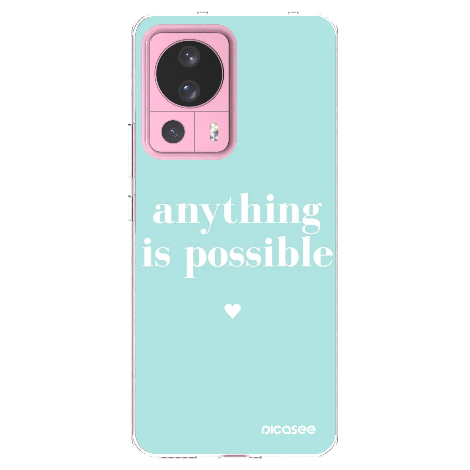Picasee silikonska prozirna maskica za Xiaomi 13 Lite - Anything is possible
