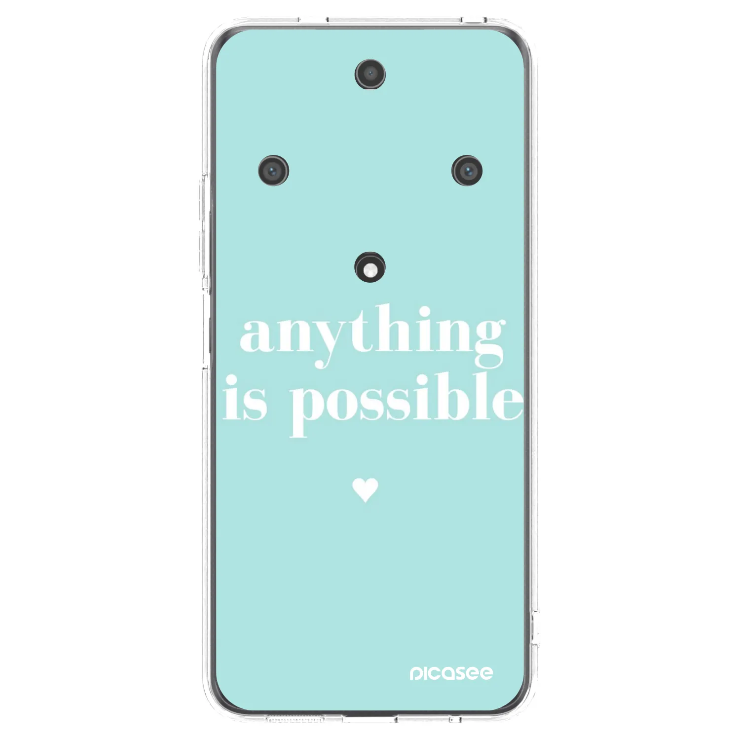 Picasee silikonska prozirna maskica za Honor Magic5 Lite 5G - Anything is possible