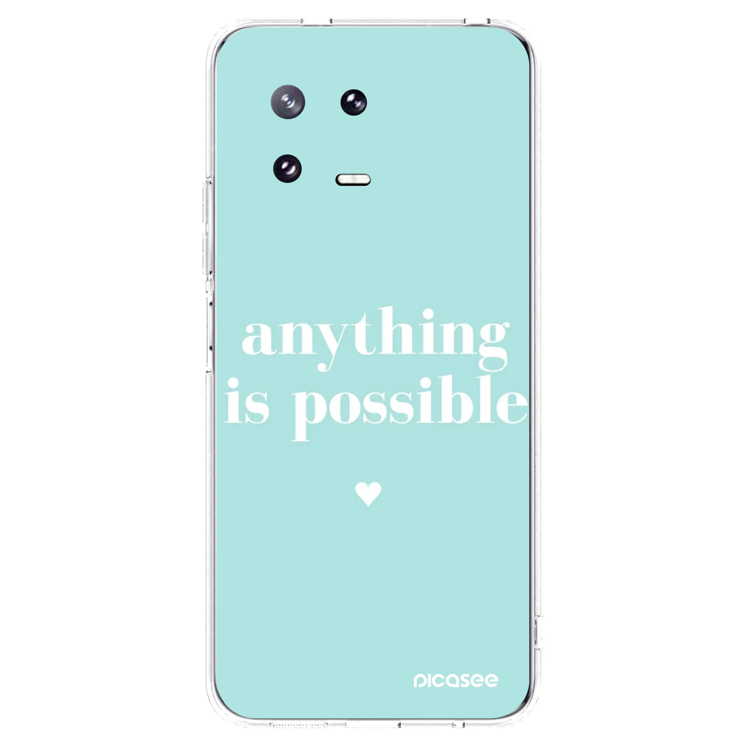 Picasee silikonska prozirna maskica za Xiaomi 13 Pro - Anything is possible