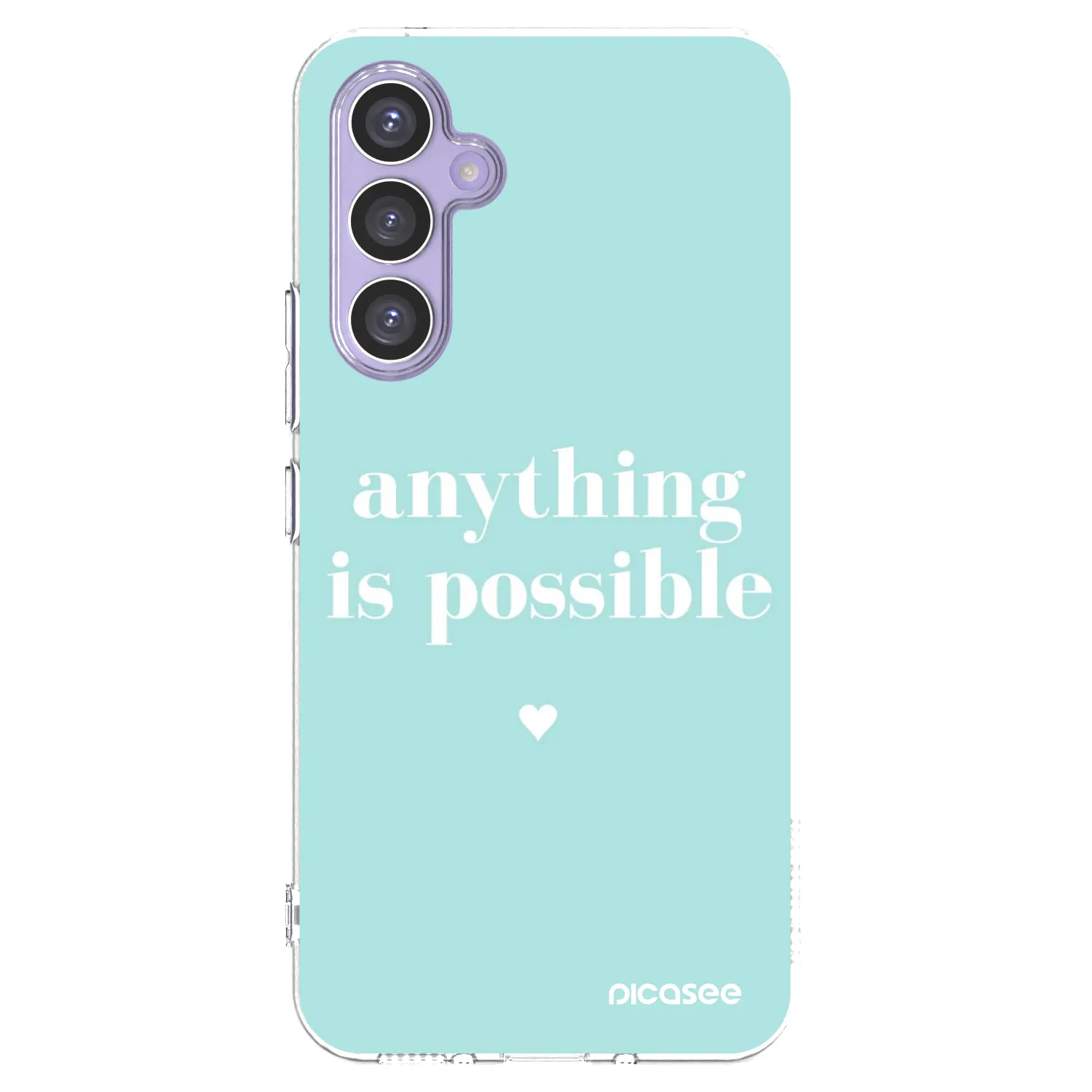 Picasee silikonska prozirna maskica za Samsung Galaxy A54 5G A546B - Anything is possible