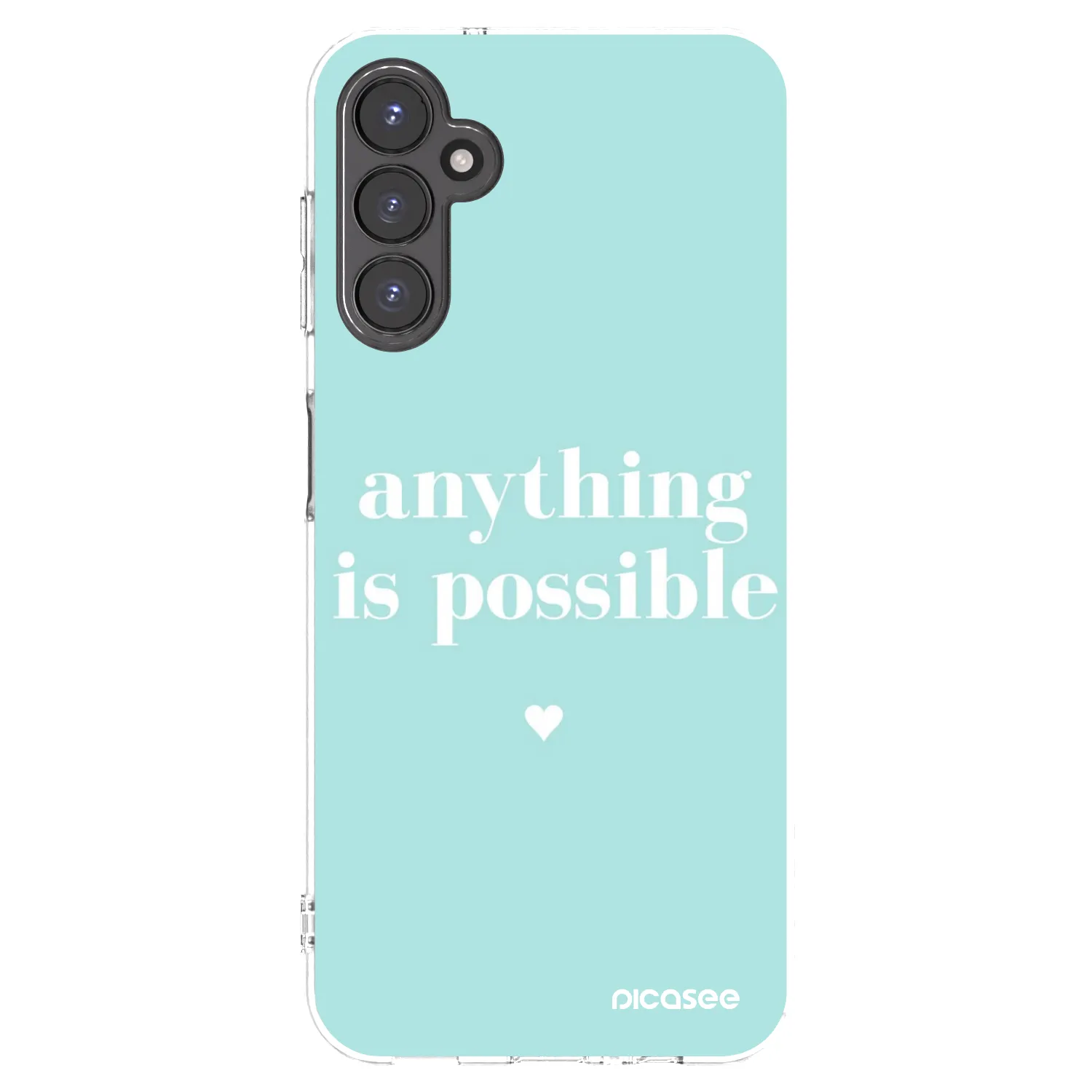 Picasee silikonska prozirna maskica za Samsung Galaxy A14 4G A145R - Anything is possible