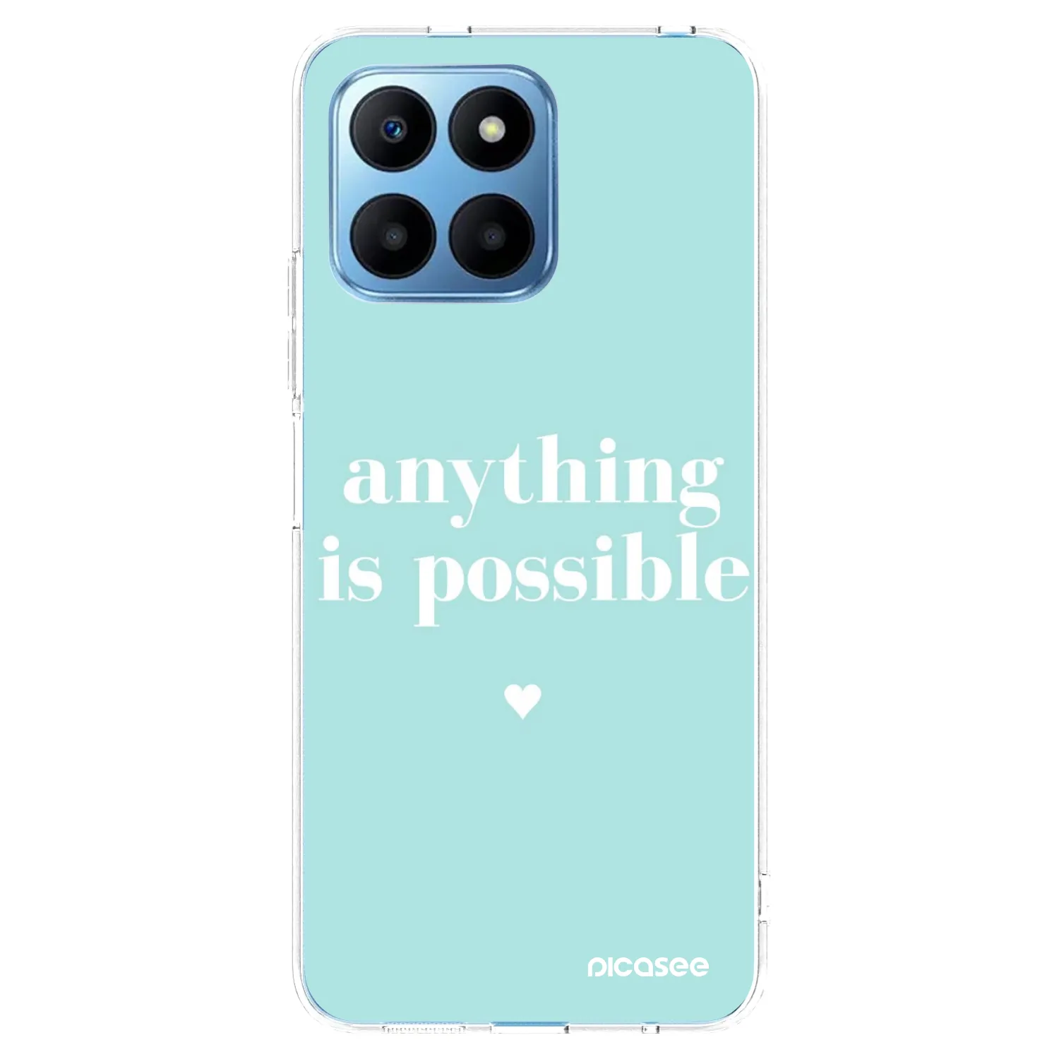 Picasee silikonska prozirna maskica za Honor 70 Lite - Anything is possible