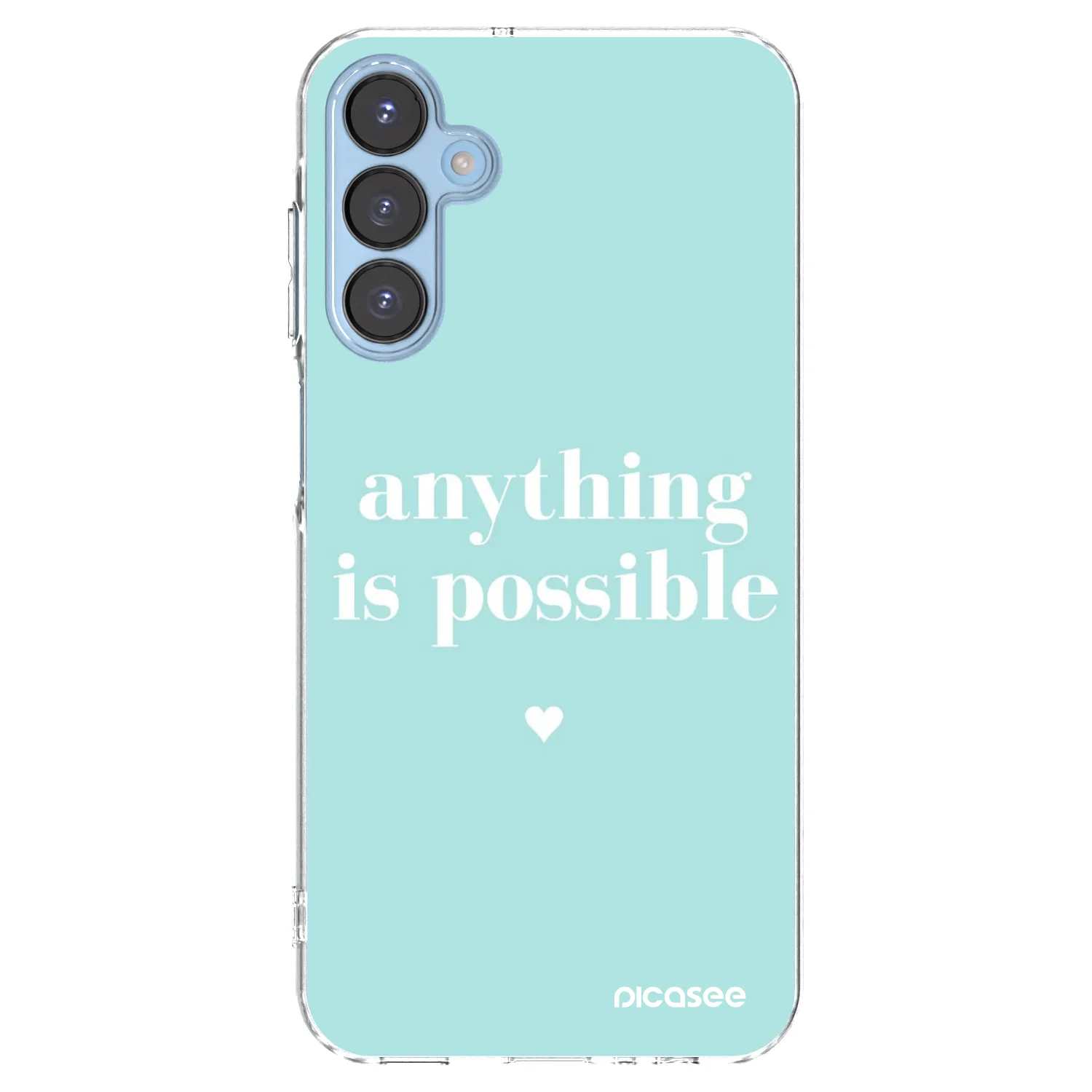 Picasee silikonska prozirna maskica za Samsung Galaxy A15 A156B 5G - Anything is possible