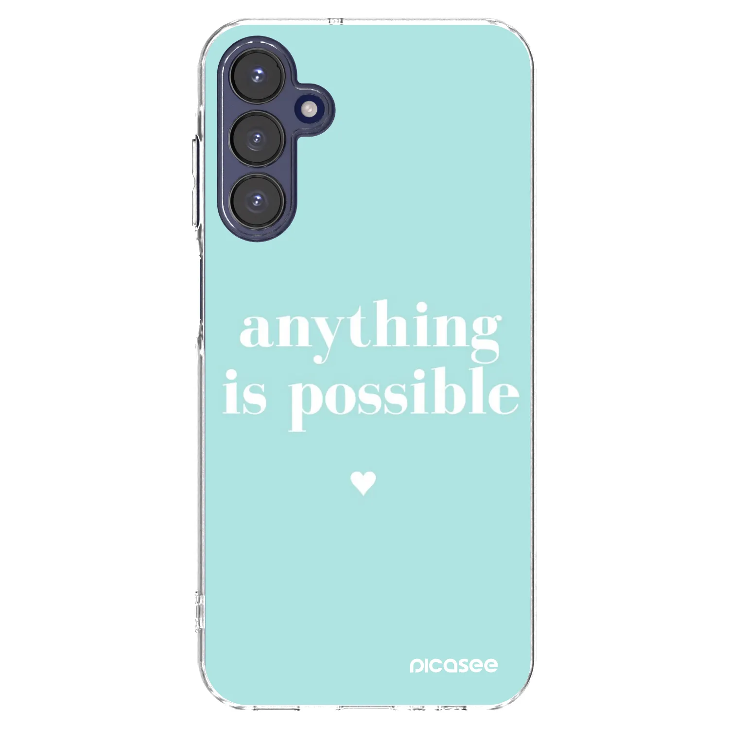 Picasee silikonska prozirna maskica za Samsung Galaxy A15 A155F 4G - Anything is possible