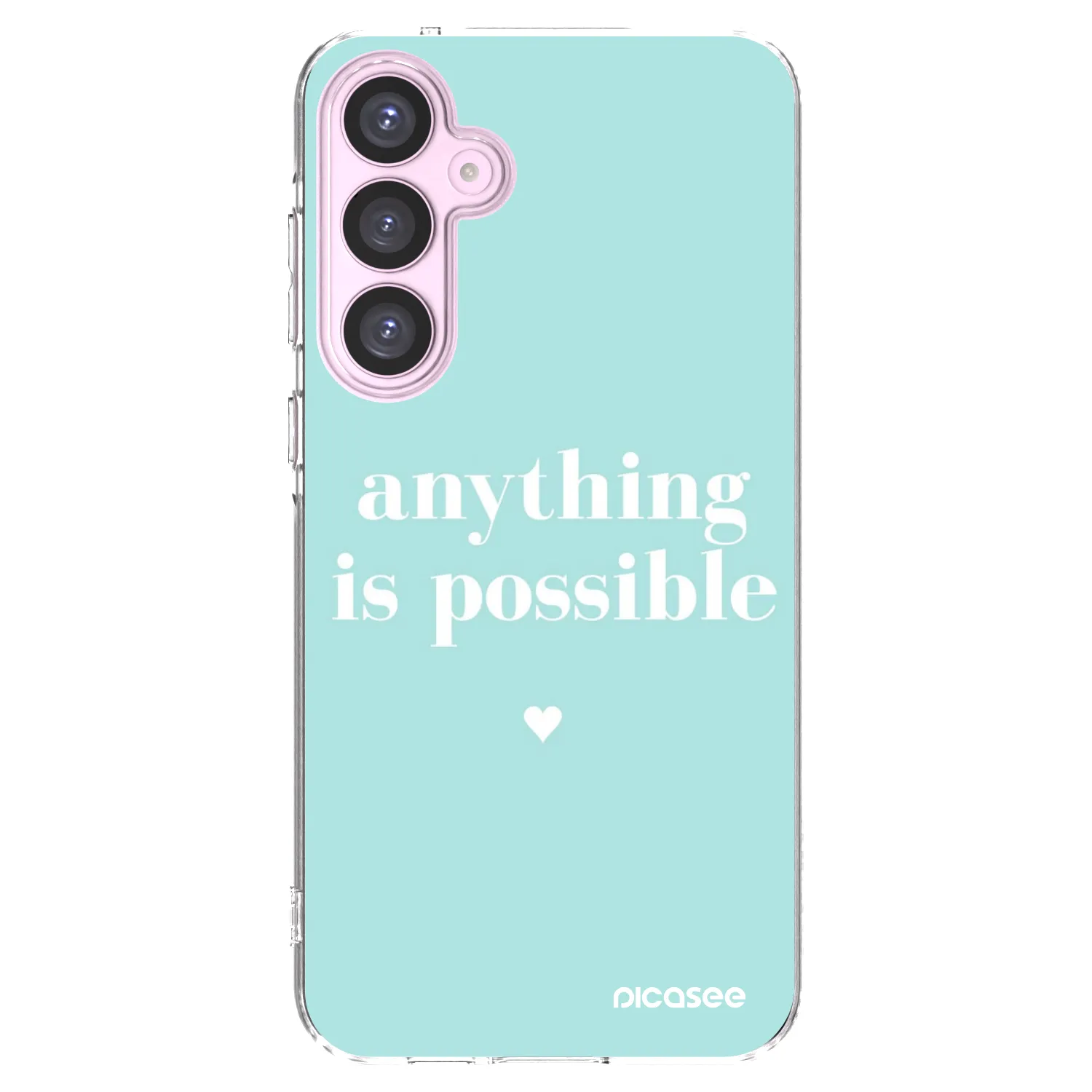 Picasee silikonska prozirna maskica za Samsung Galaxy A55 5G A556B - Anything is possible