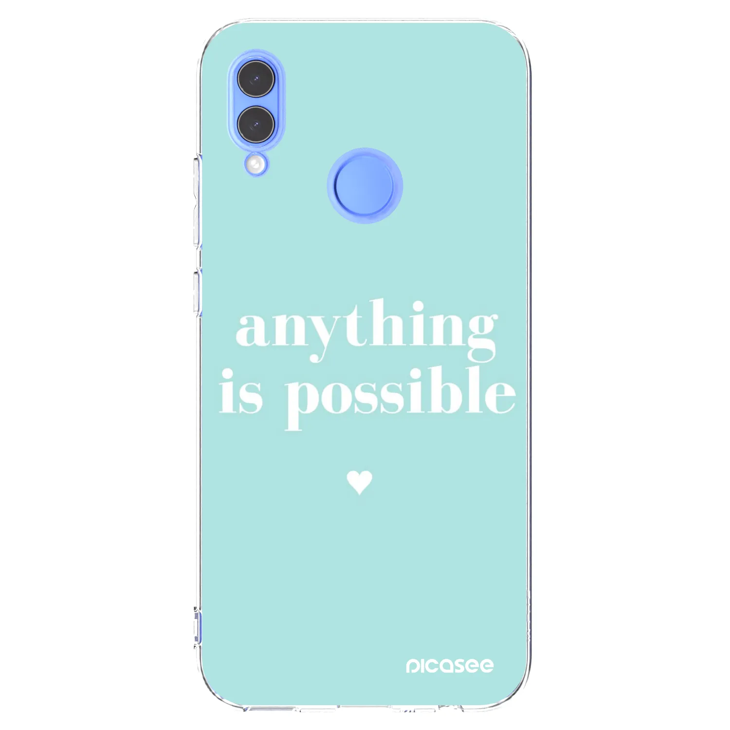 Picasee silikonska prozirna maskica za Honor 10 Lite - Anything is possible
