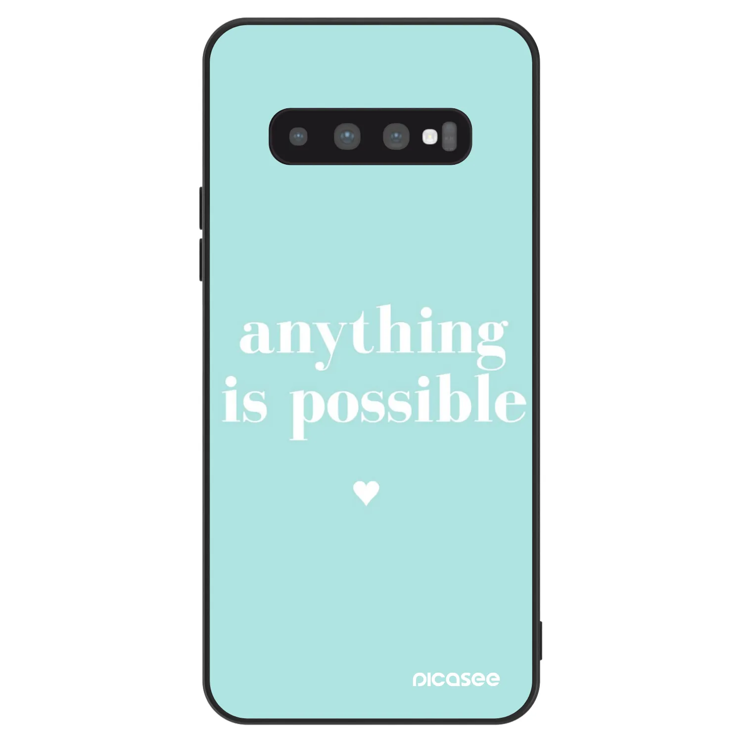 Picasee ULTIMATE CASE za Samsung Galaxy S10 Plus G975 - Anything is possible
