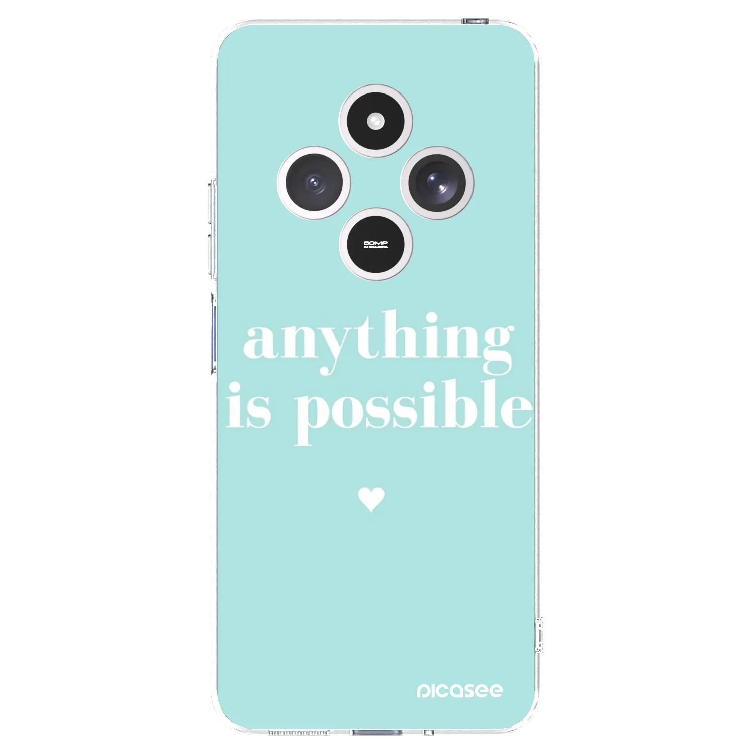 Picasee silikonska prozirna maskica za Xiaomi Redmi 14C - Anything is possible