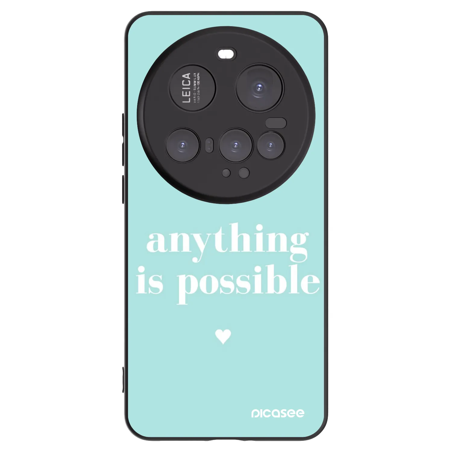 Picasee crna silikonska maskica za Xiaomi 15 Ultra - Anything is possible