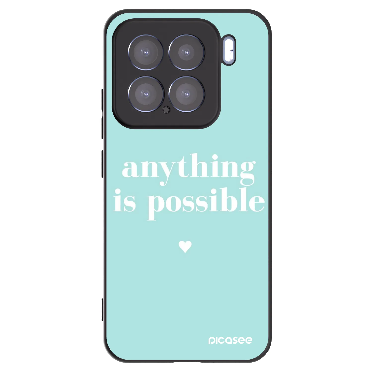 Picasee crna silikonska maskica za Xiaomi 15 - Anything is possible
