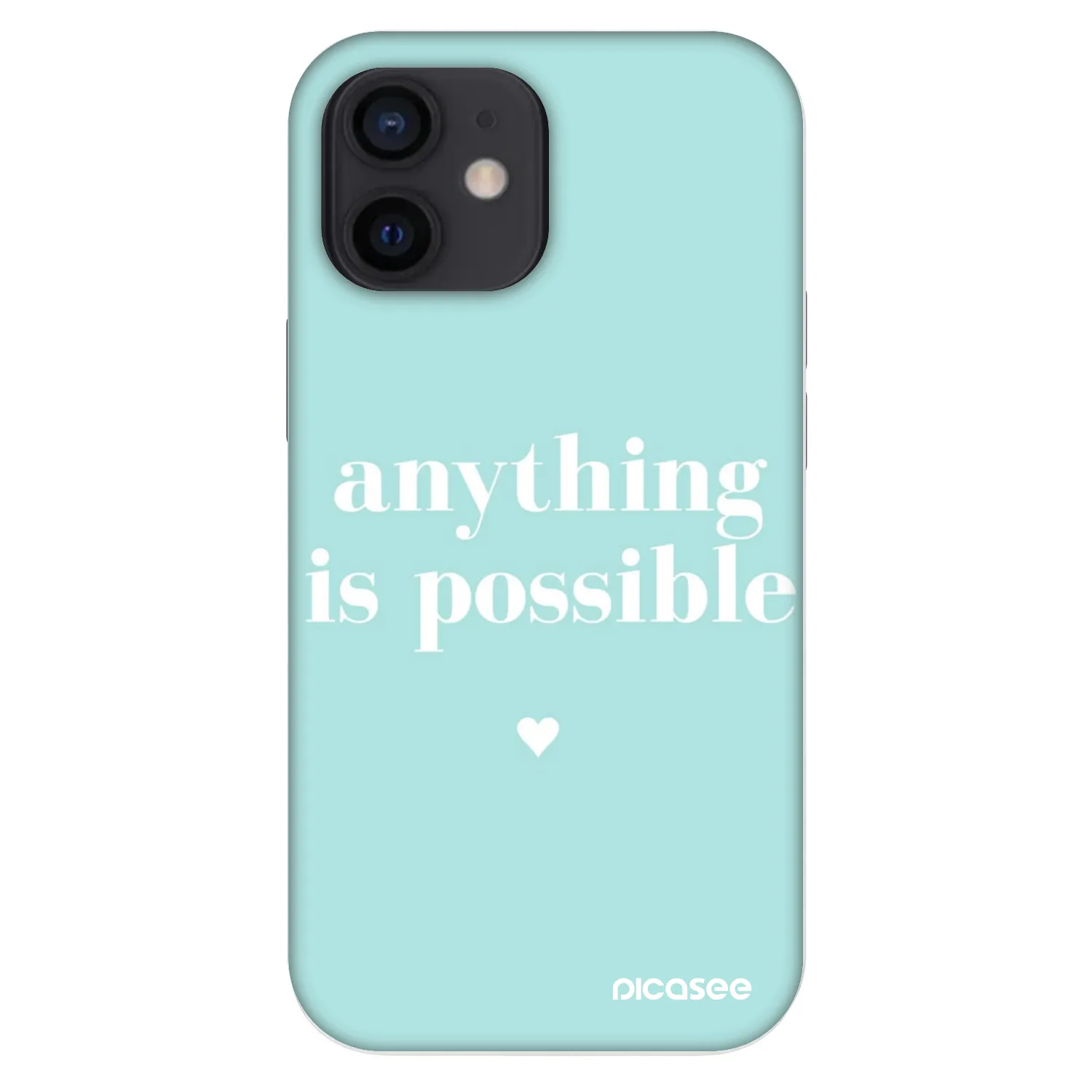 Picasee Fashion Case za Apple iPhone 12 mini - Anything is possible