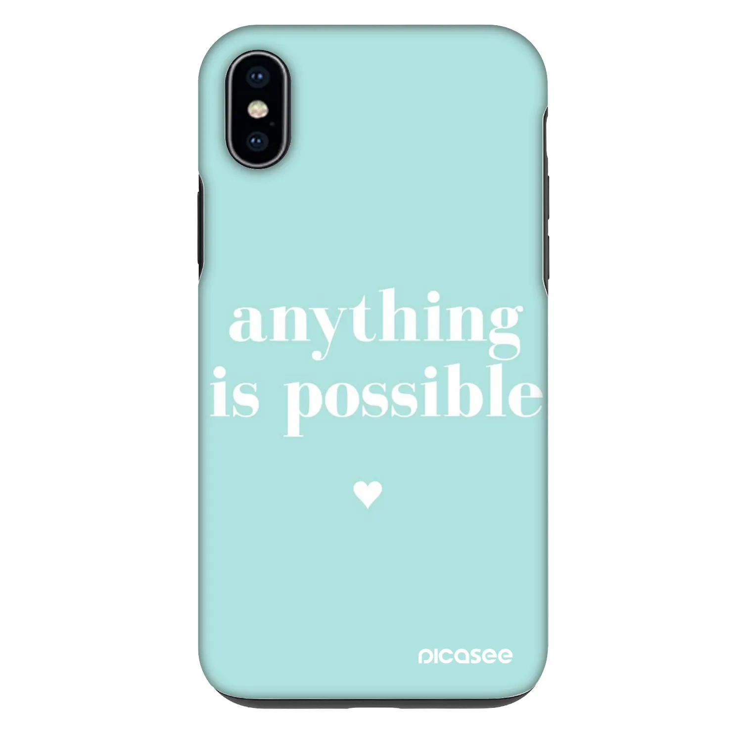 Picasee Fashion Case za Apple iPhone XS Max - Anything is possible