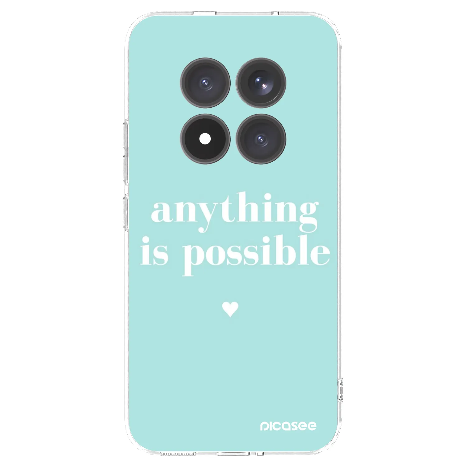 Picasee silikonska prozirna maskica za Xiaomi Redmi Note 15 Pro+ - Anything is possible
