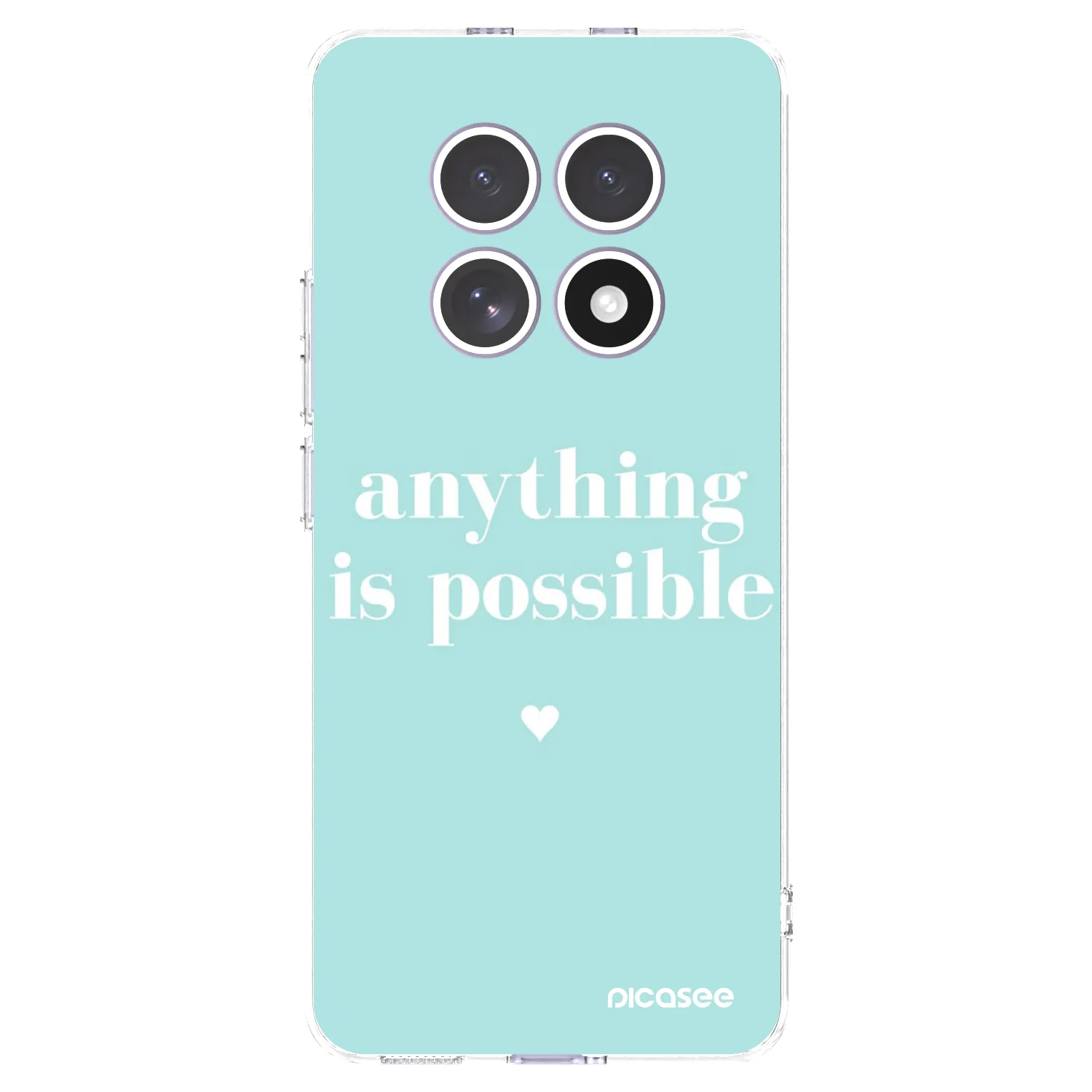 Picasee silikonska prozirna maskica za Xiaomi Redmi Note 15 - Anything is possible
