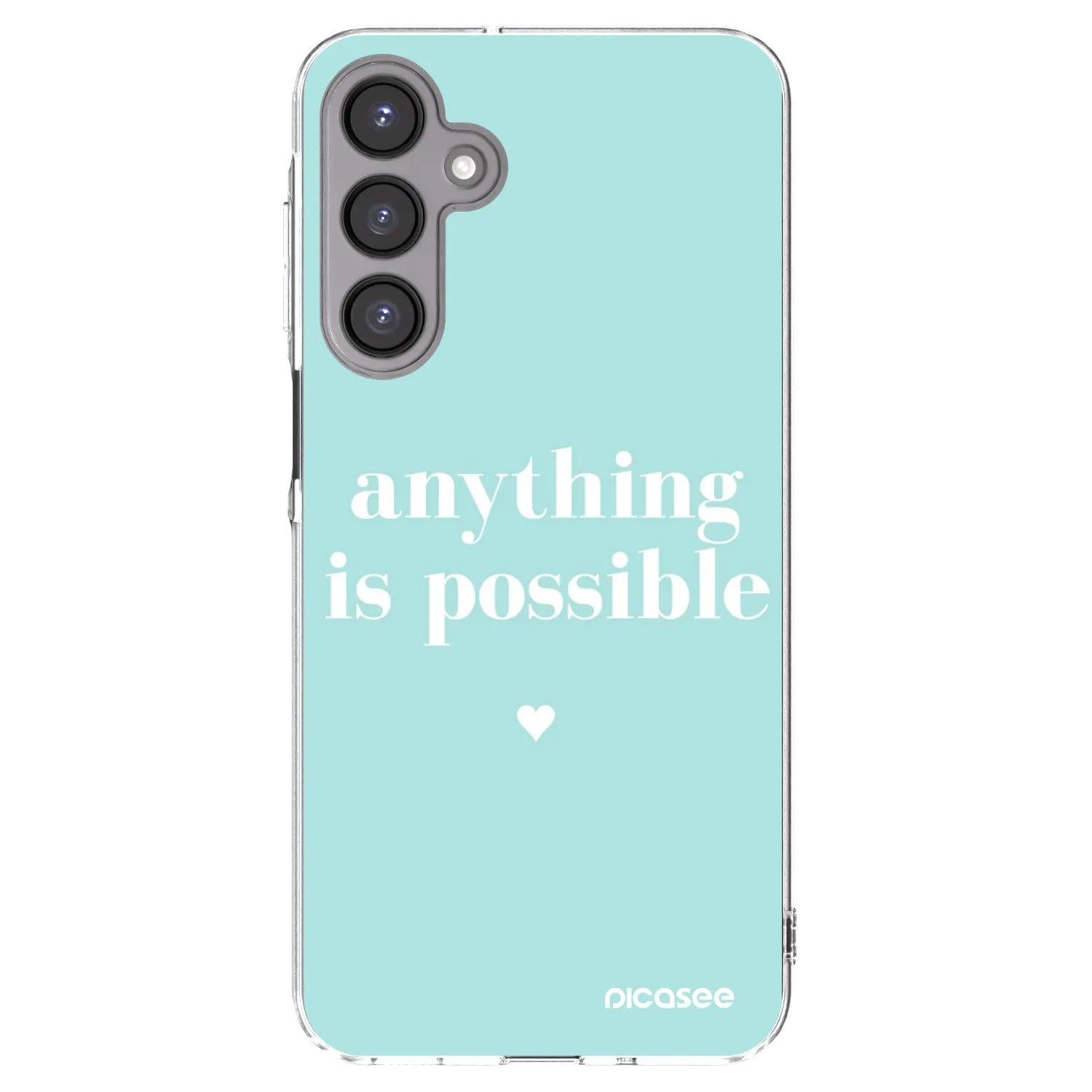 Picasee silikonska prozirna maskica za Samsung Galaxy A16 4G - Anything is possible