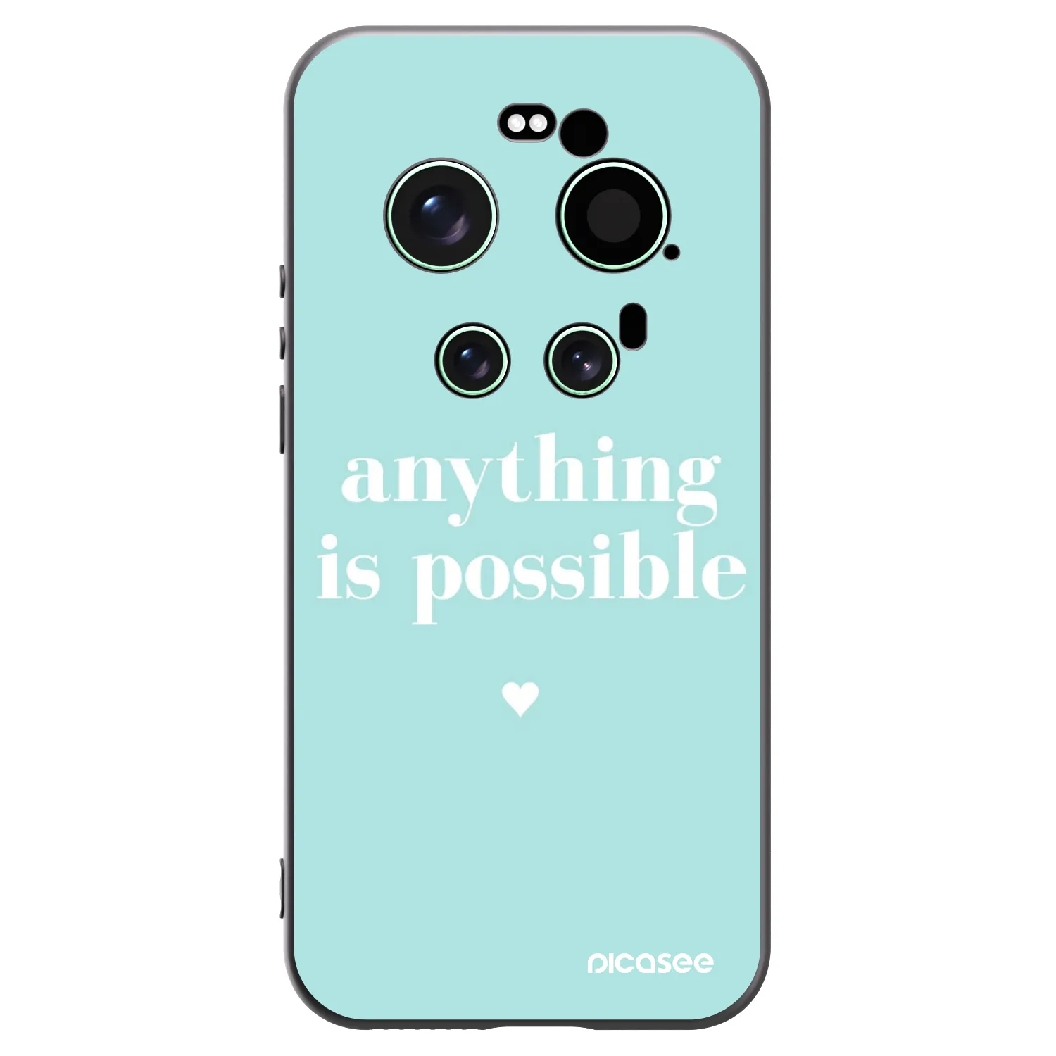 Picasee crna silikonska maskica za Xiaomi 17 Ultra - Anything is possible