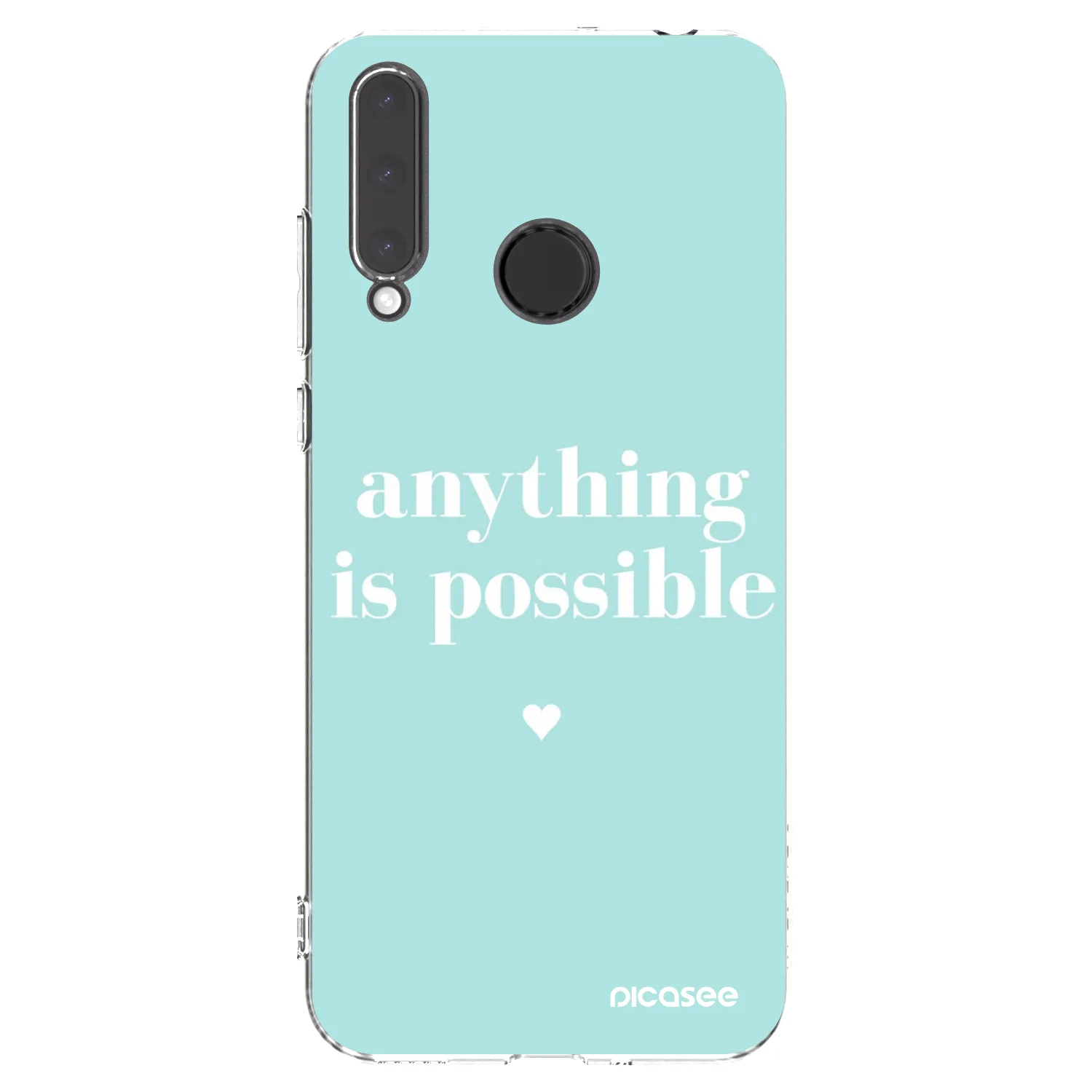Picasee silikonska prozirna maskica za Honor 20 Lite - Anything is possible