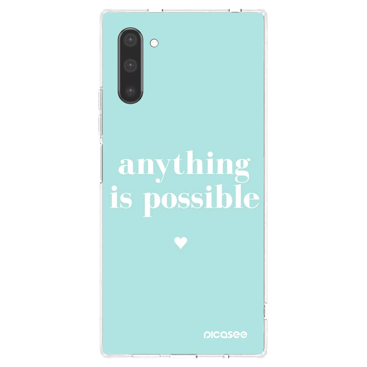 Picasee silikonska prozirna maskica za Samsung Galaxy Note 10 N970F - Anything is possible