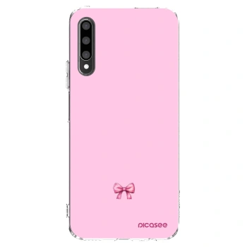 Picasee silikonska prozirna maskica za Honor 9X Pro - Blush bow