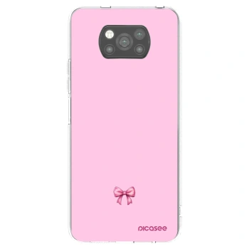 Picasee crna silikonska maskica za Xiaomi Poco X3 Pro - Blush bow