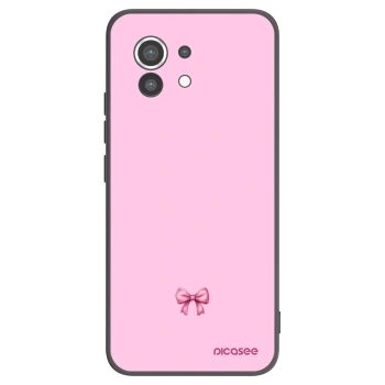Picasee crna silikonska maskica za Xiaomi Mi 11 - Blush bow