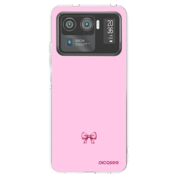 Picasee silikonska prozirna maskica za Xiaomi Mi 11 Ultra - Blush bow