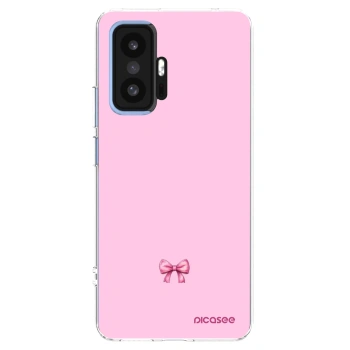 Picasee silikonska prozirna maskica za Xiaomi 11T Pro - Blush bow