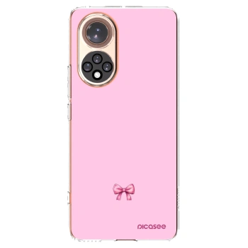 Picasee silikonska prozirna maskica za Honor 50 5G - Blush bow