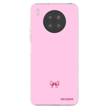 Picasee silikonska prozirna maskica za Huawei Nova 8i - Blush bow
