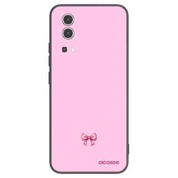 Picasee crna silikonska maskica za Vivo Y72 5G - Blush bow