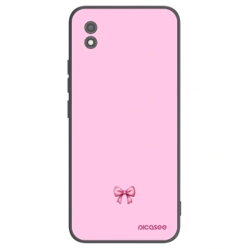 Picasee crna silikonska maskica za Realme C11 (2021) - Blush bow